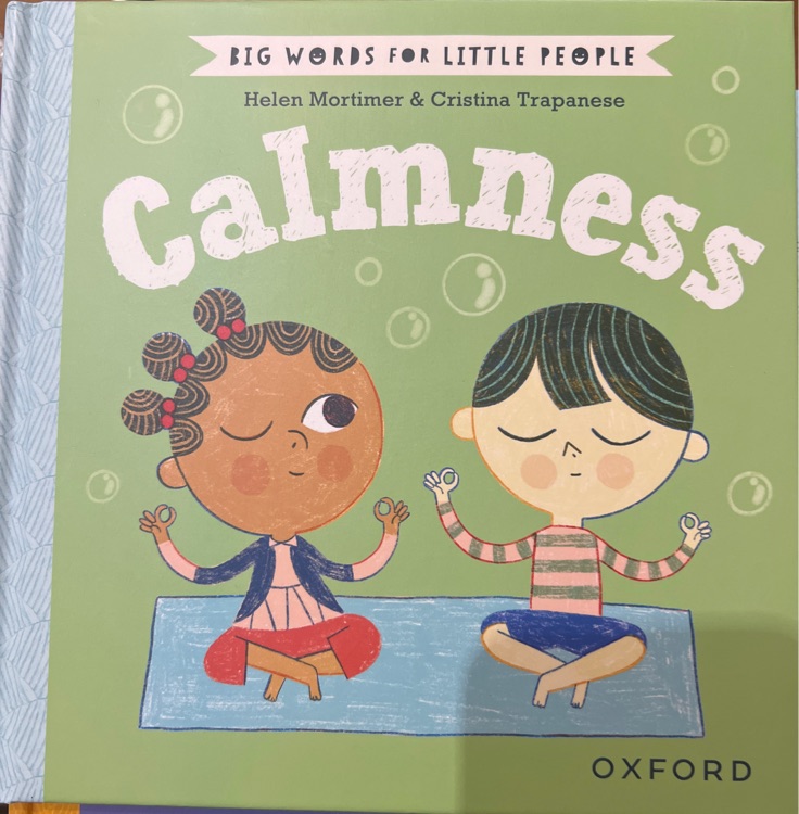 Big words for little people calmness