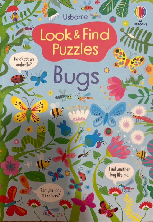 Look &find Puzzles Bugs