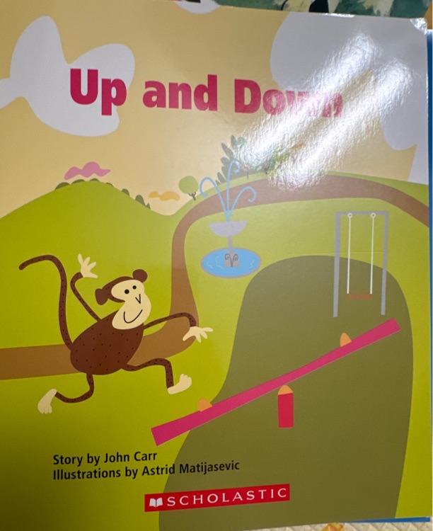 up and down