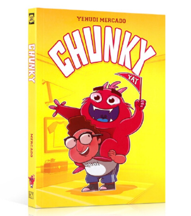 英文原版 Chunky 平裝 漫畫 矮胖子平裝橋梁/漫畫書 兒童成長 自信培養(yǎng)