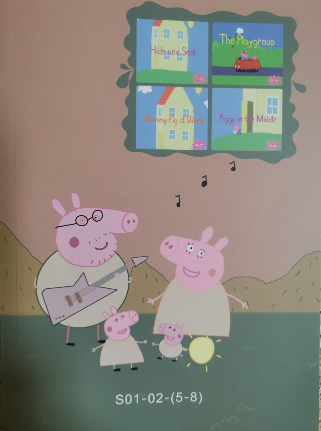 Peppa Pig臺(tái)詞本第一季S05-08