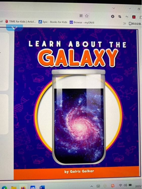 Learn about the galaxy