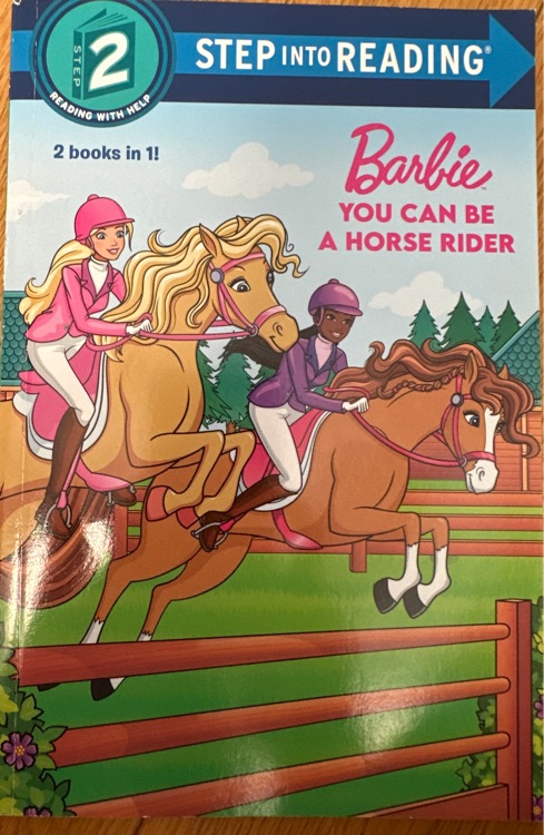 barbie you can be a horse rider