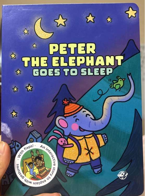 Peter the elephant goes to sleep