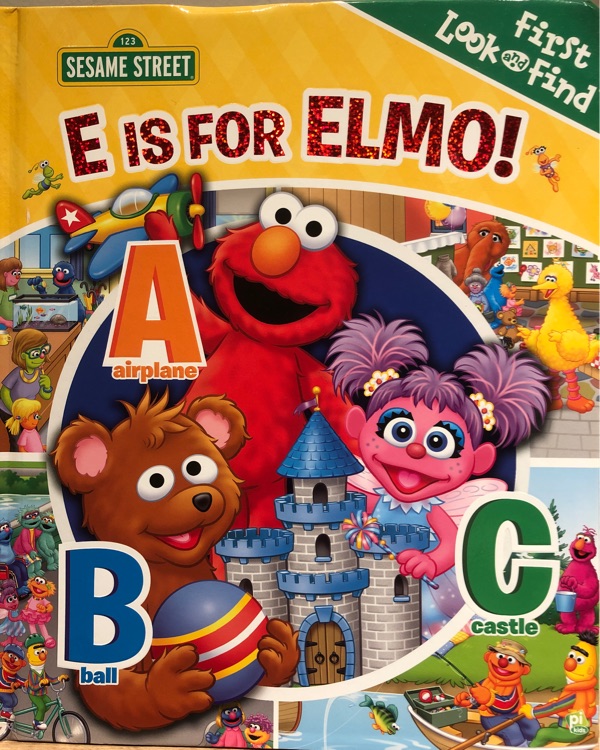 E is for Elmo!