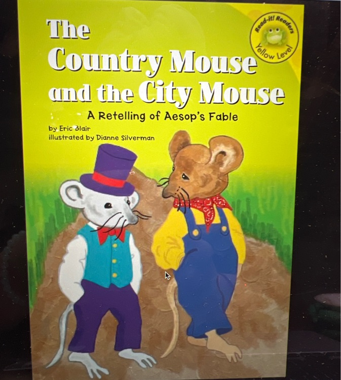 the country mouse and the city mouse