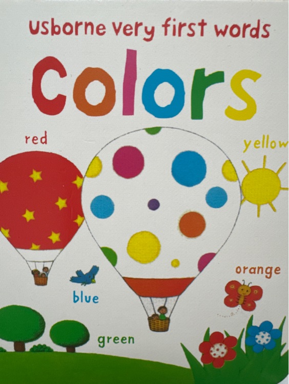 Usborne Very First Words: Colors