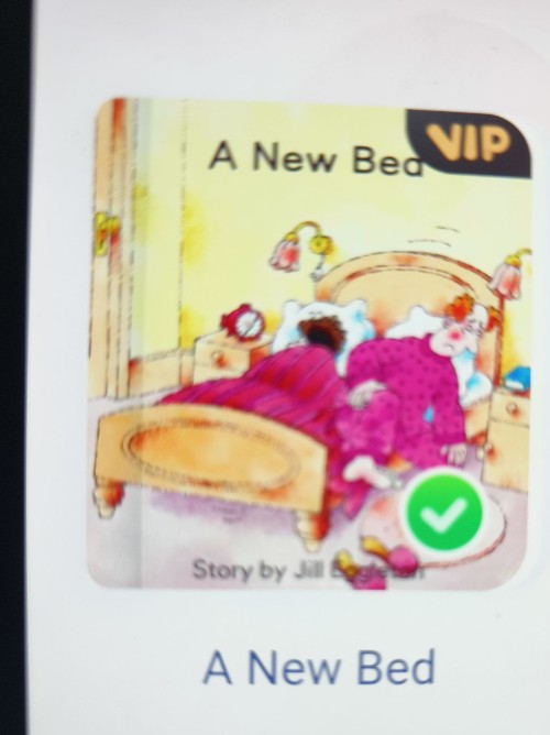 a new bed