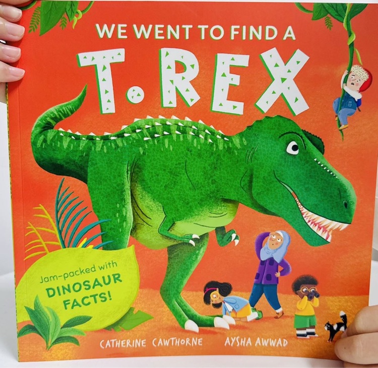 we went to find a T rex