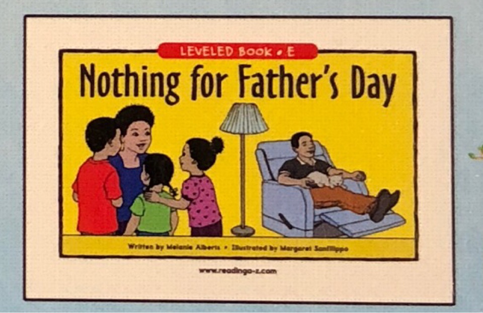 nothing for father's day