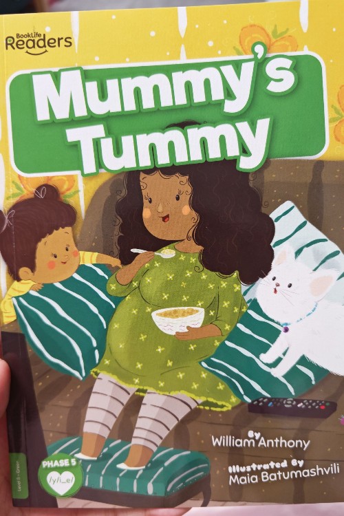 booklife readers level 5 :mommy's tummy