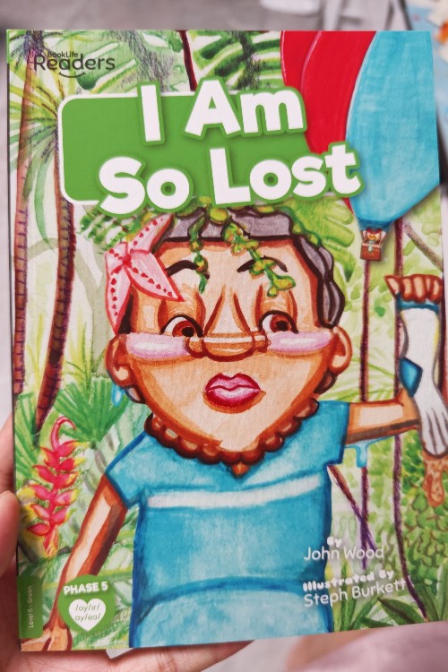 booklife readers level 5 :I am so lost