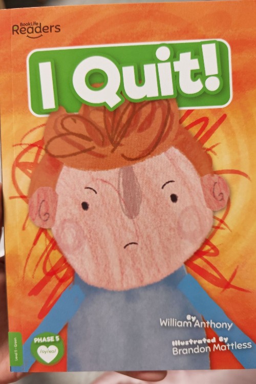booklife readers level 5 :I quit