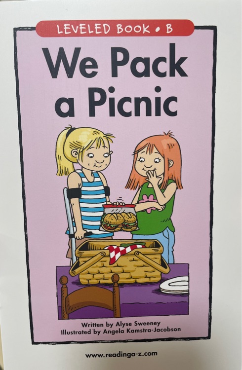 we pack a picnic