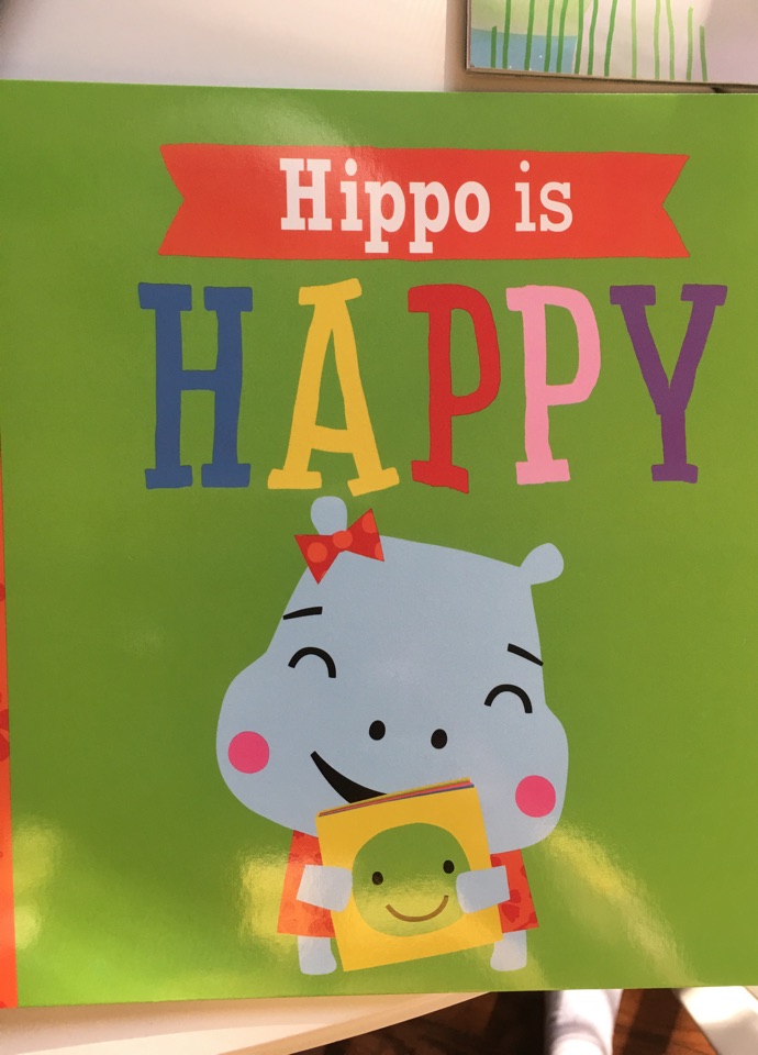 Hippo is happy