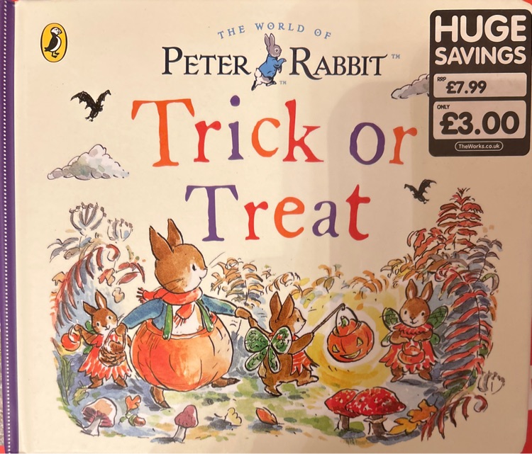 Peter Rabbit -Trick or Treat