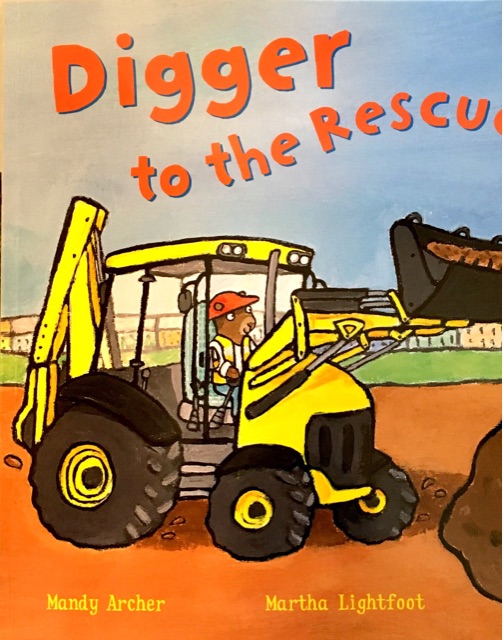 Busy wheels: Digger to the Rescue
