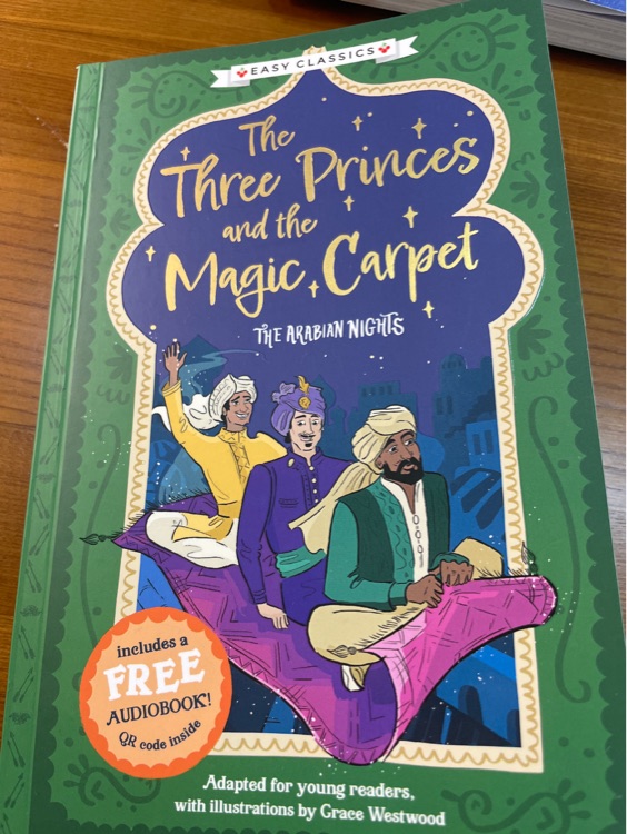 The three princes and the magic carpet