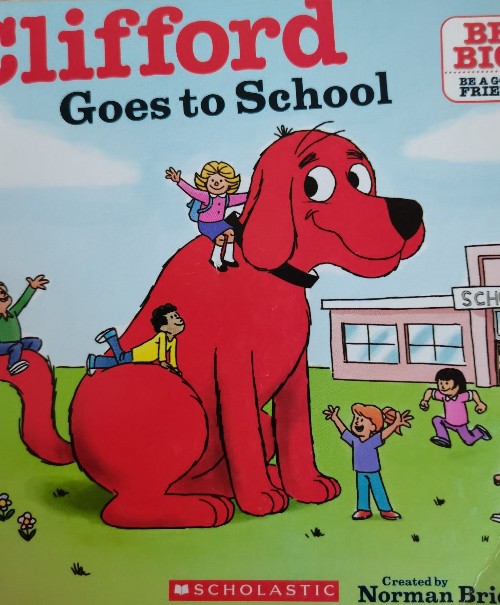 clifford goes to school