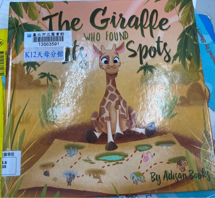 The giraffe who found its spots