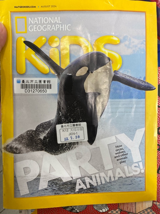 National geographic kids party animals