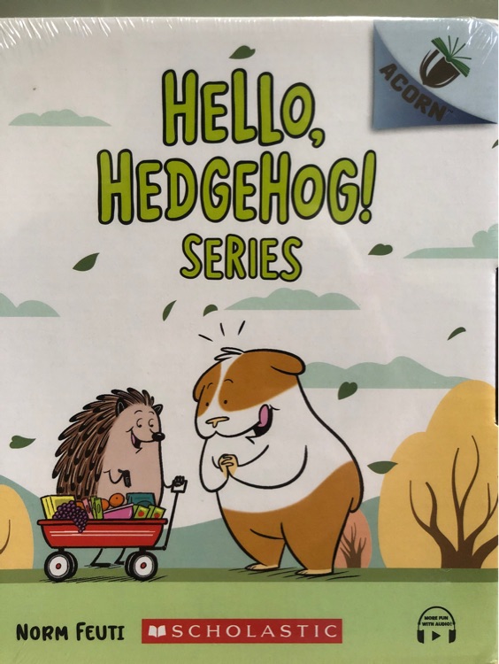 學(xué)樂 Hello Hedgehog  你好! 刺猬 6冊 橡子系列橋梁書