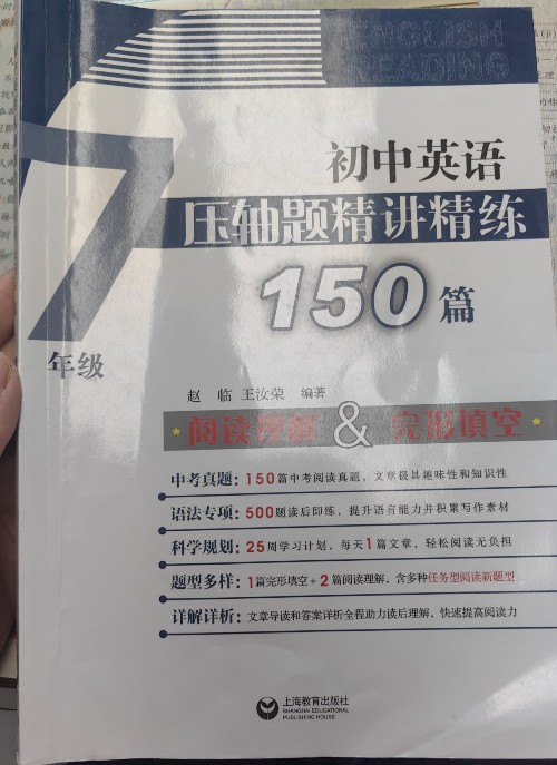 初中英語壓軸題精講精練