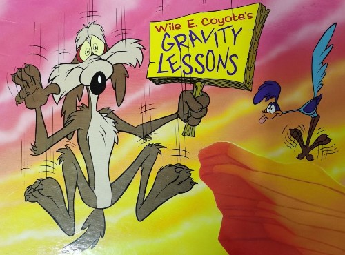 Wile E. Coyote's Gravity Lessons