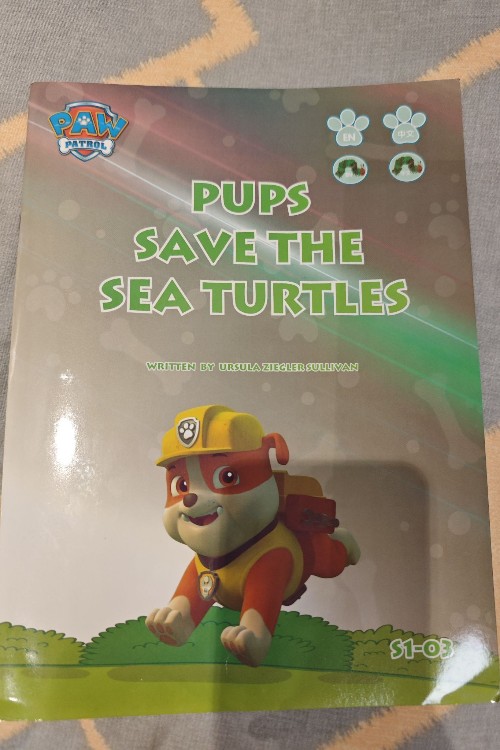 pups save the sea turtles