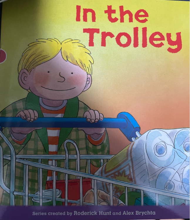 in the trolly