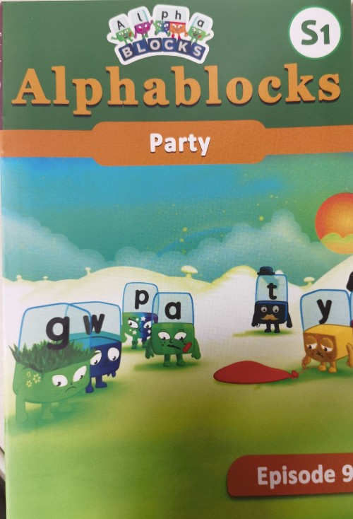 Alphablocks 臺(tái)詞本 S1 Episode9 Party