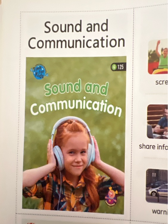 Sound and communication