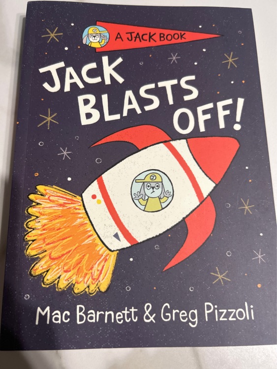 Jack blasts off