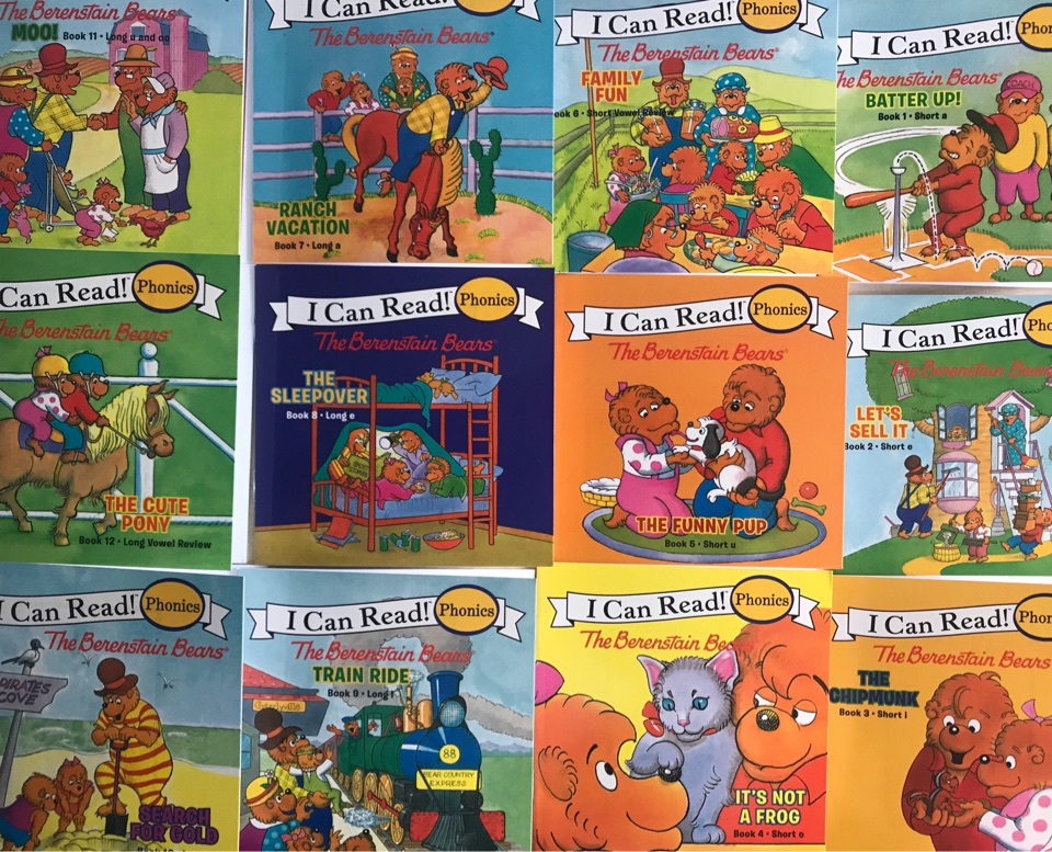 I Can read phonics the berenstain bears