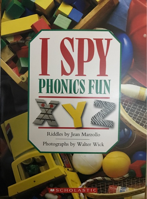 I spy phonics fun X Y Z