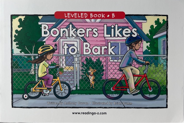 Bonkers Likes to Bark