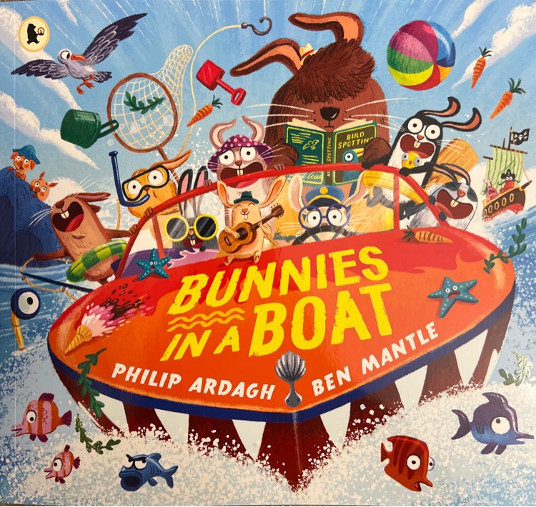 BUNNIES IN A BOAT