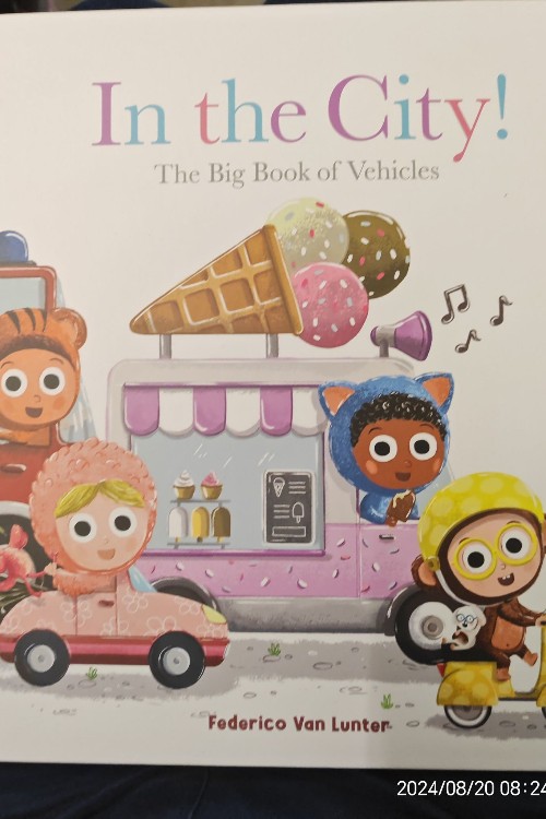 In the City! The Big Book of Vehicles