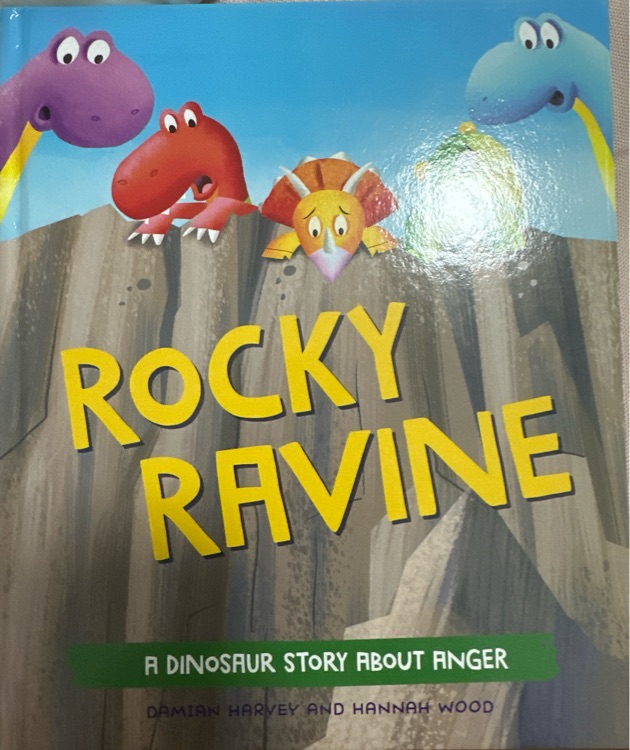 Rocky ravine(a dinosaur about anger)