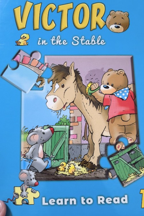 Victor in the stable