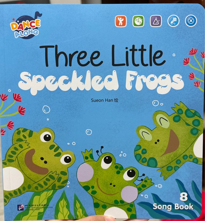 three little speckled frogs