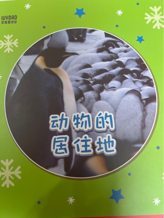常青藤爸爸大語(yǔ)文動(dòng)物的居住地