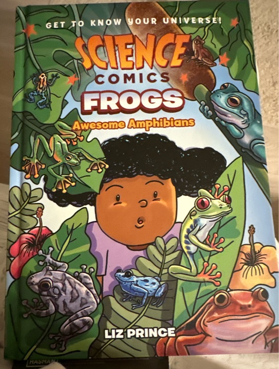 Science Comics frogs