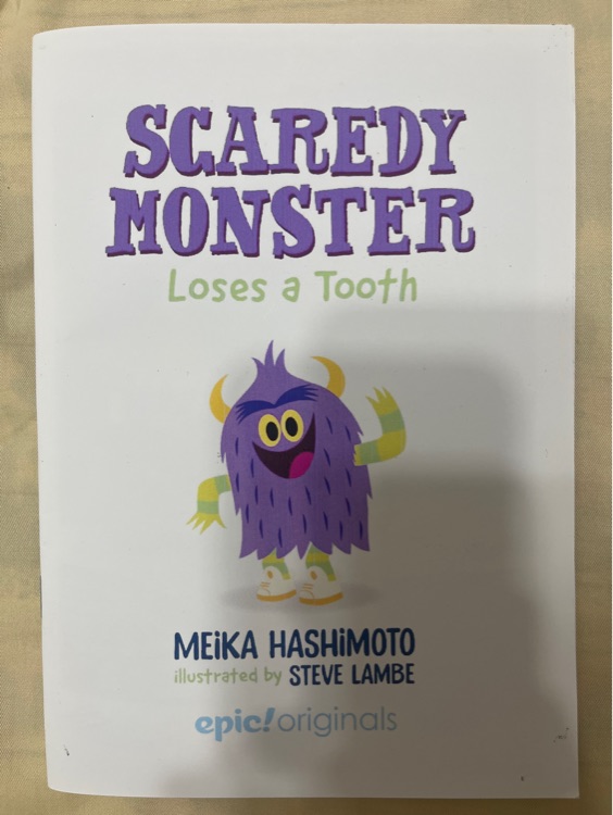 scaredy monster loses a tooth