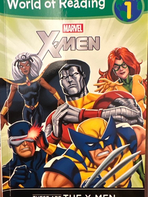 world of reading x men