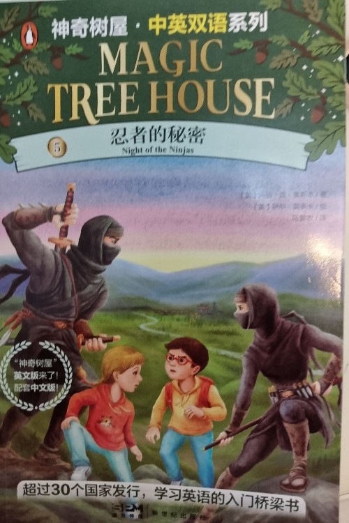 magic tree house night of the ninjas