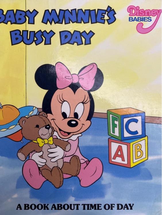 Baby Minnie's busy day