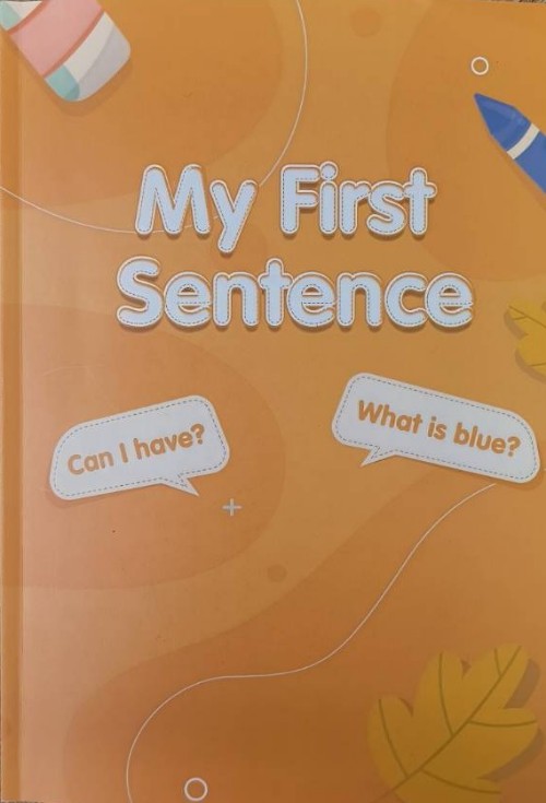 my first sentence