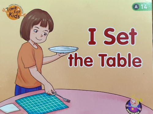 i set the table