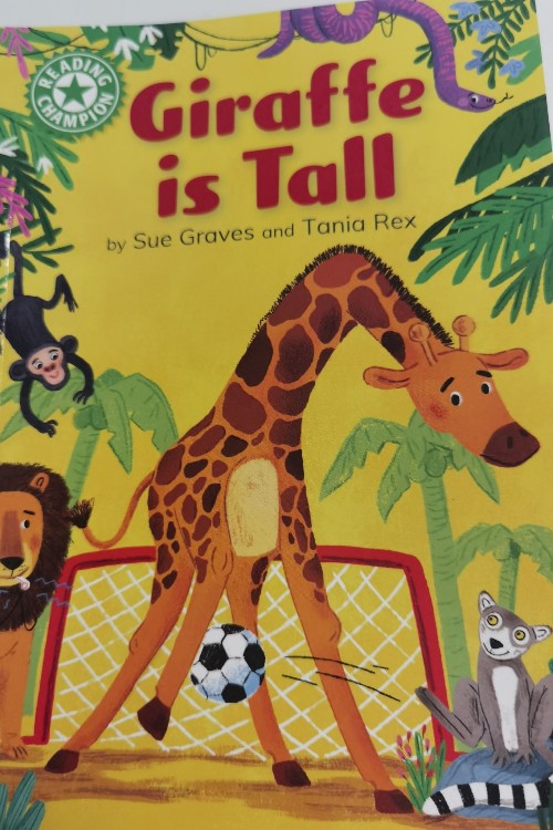 Giraffe is tall